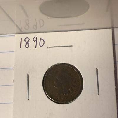 1890 Indian Head Penny