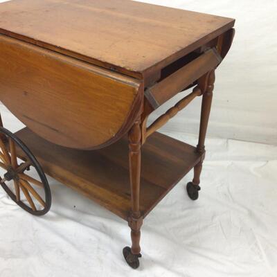 5466 Vintage Pine Teacart
