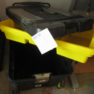 Stanley Storage Tool Box On Wheels/Handheld Tool box