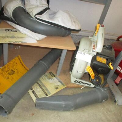 Ryobi Gas Blower