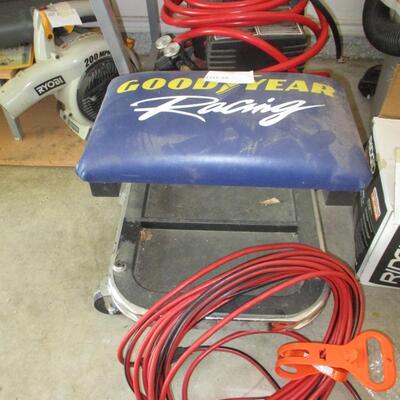 Porter Cable Air Compressor & Shop Stool, Electrical Extension Cord