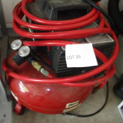Porter Cable Air Compressor & Shop Stool, Electrical Extension Cord
