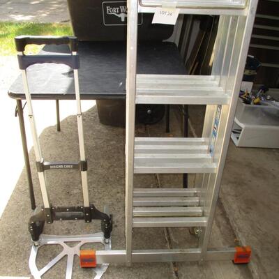 Krause Multi-matic Ladder/2 wheel cart