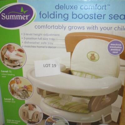 Folding booster Seat/Wheelybug