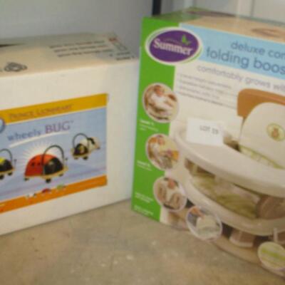 Folding booster Seat/Wheelybug