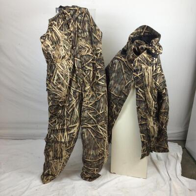 5479 Three Mossy Oak Overalls, Two Jackets