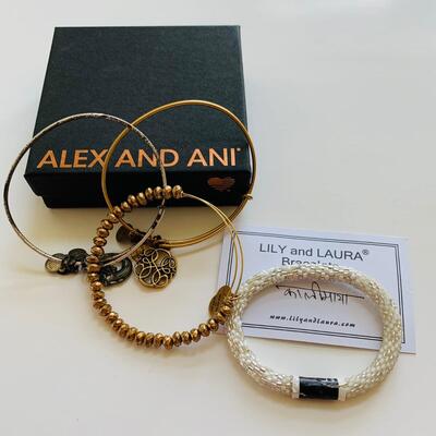 Lot 103R: Alex & Ann Bracelets Along w/Lily & Laura