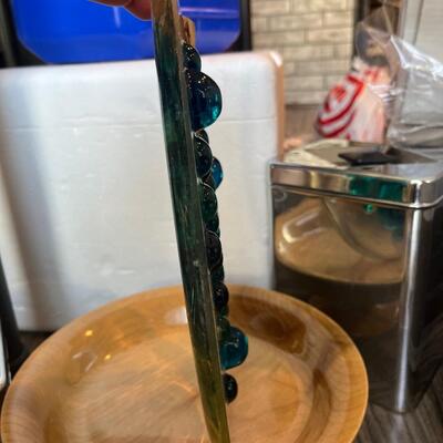 Vintage lucite grape trivet