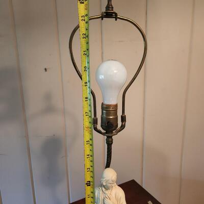 Colonial Statue Table Lamp