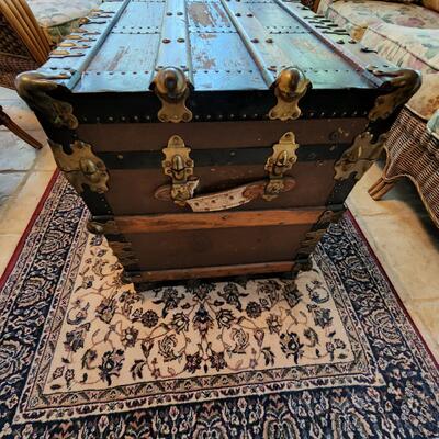 Antique Steamer Trunk 33