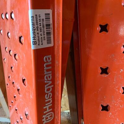 Lot 525R: Husqvarna 2000lb. Steel Loading Ramps