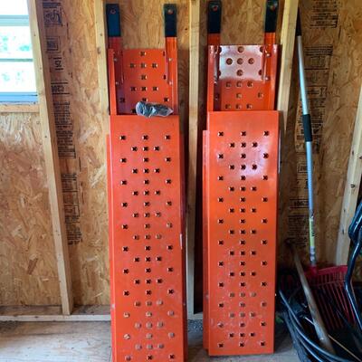 Lot 525R: Husqvarna 2000lb. Steel Loading Ramps