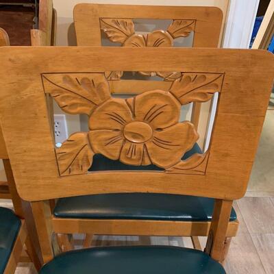 Lot 530R: Vintage Wooden Folding Chairs