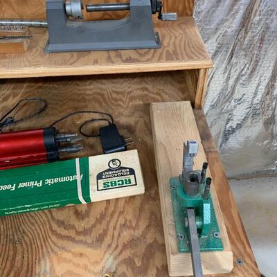 Lot 160R: Work Bench w/Tools