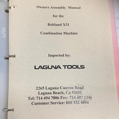Lot 161R: Laguna Tools Robland X-31 Combination Machine