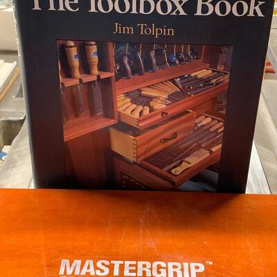 Lot  163RL Master  Grip Chisels &  The Toolbox Book