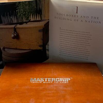 Lot  163RL Master  Grip Chisels &  The Toolbox Book