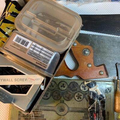Lot 164: Misc. Tool Lot: Saws, Pliers & More