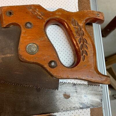 Lot 164: Misc. Tool Lot: Saws, Pliers & More