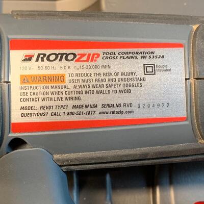 Lot 167: Roto Zip Revolution Spiral Saw Model: REV01 TYPE1