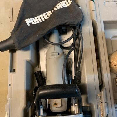 Lot 168: Porter Cable Plate Joiner Kit & Joining Biscuits