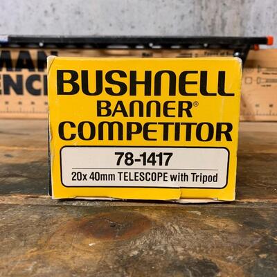 Lot 174R: Bushnell Telescope w/Tripod 78-1417