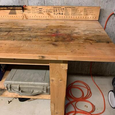 Lot 226R: Wood Work Bench