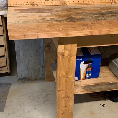 Lot 226R: Wood Work Bench