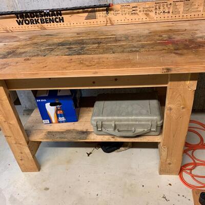 Lot 226R: Wood Work Bench