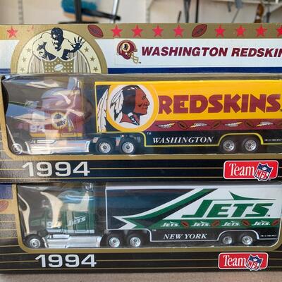 Lot 562R: Matchbox Team NFL Collectible  Tucks