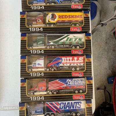 Lot 562R: Matchbox Team NFL Collectible  Tucks