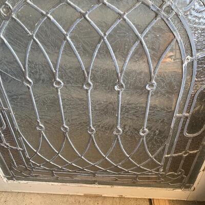 Lot 566R: Antique Stained Glass Window