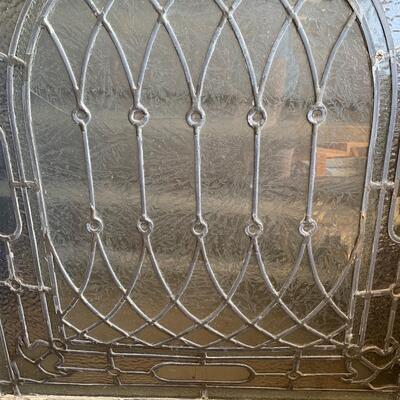 Lot 566R: Antique Stained Glass Window