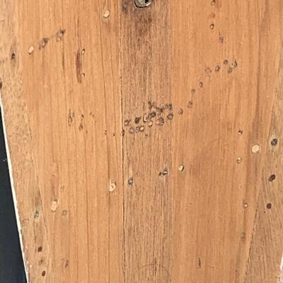 Lot 569R: Vintage Hand Crafted Sail Boat Hull for Decor or as  Project