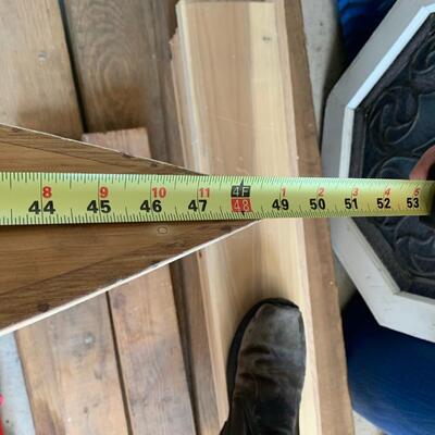 Lot 569R: Vintage Hand Crafted Sail Boat Hull for Decor or as  Project