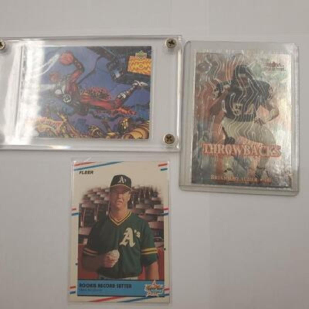 Trading Card Lot of 3