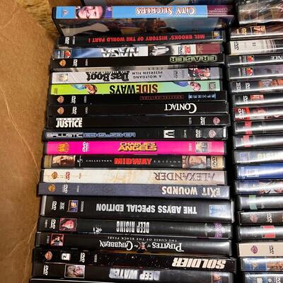 2 Boxes of DVDs