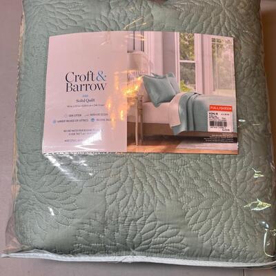 New Croft & Barrow Full/Queen Cotton Quilt
