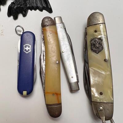 Mixed Vintage Lot of 7 Items Including West Point, Boy Scouts