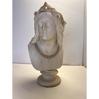 Antique Copeland W.C. Marshall Parian Bust of Oenone