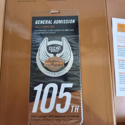 LOT 509RP: Collection of Miscellaneous Harley Davidson Member Items