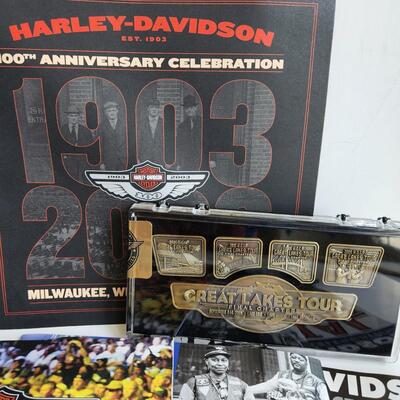 LOT 511RP: Large Lot of Miscellaneous Harley Davidson Items