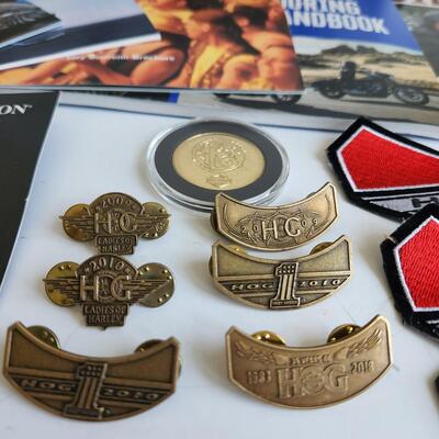 LOT 511RP: Large Lot of Miscellaneous Harley Davidson Items