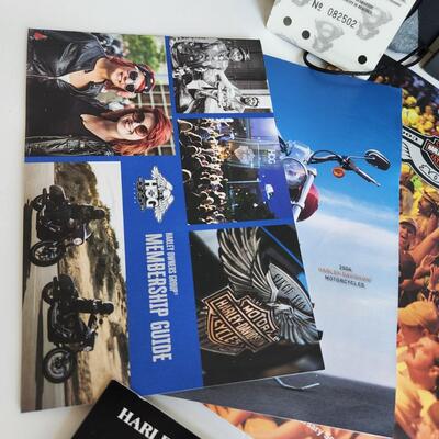 LOT 511RP: Large Lot of Miscellaneous Harley Davidson Items
