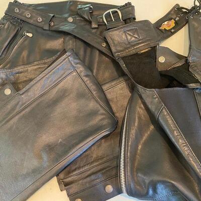 Lot 503G: Harley Davidson Chaps