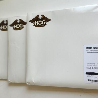 LOT 513RP: "Harley Owners Group (HOG)" Membership Memorabilia Collection