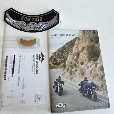LOT 513RP: "Harley Owners Group (HOG)" Membership Memorabilia Collection