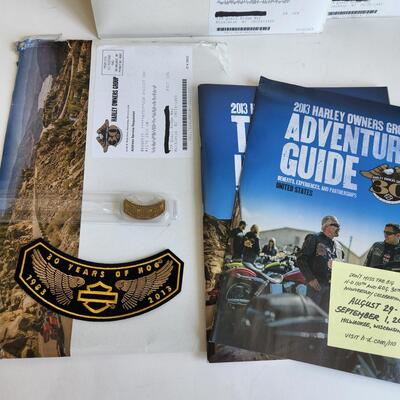 LOT 513RP: "Harley Owners Group (HOG)" Membership Memorabilia Collection