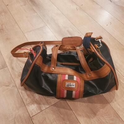 LOT 153G: Genuine Filson Messenger Bad and Skyway Travel Carry on Duffel