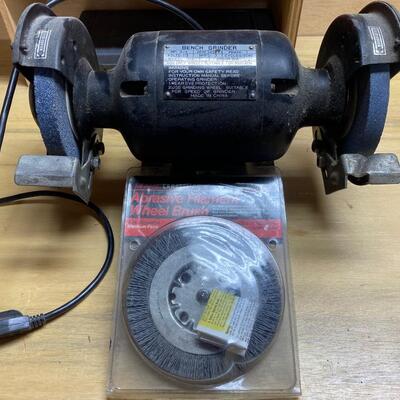 202 Bench Grinder & Wheel